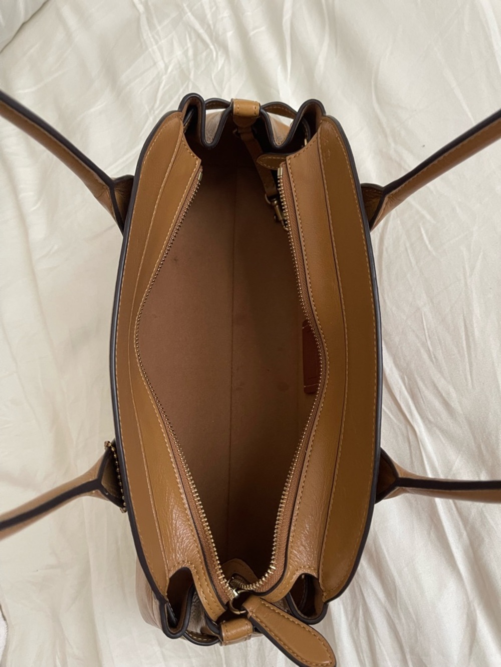 Coach Empire 34 Shoulder Bag in Honey Brown - Picture 5 of 9